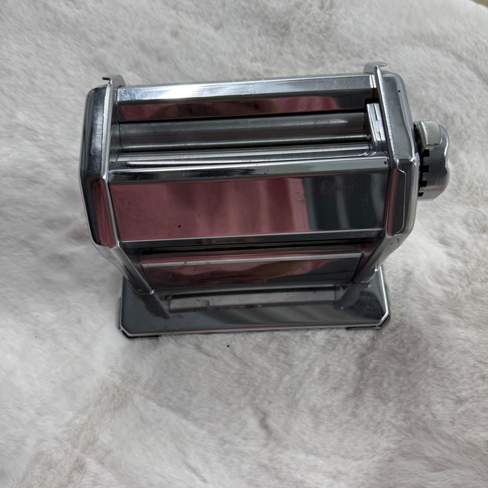 Imperia Lusso SP150 Pasta Machine Made in Italy Torino Chrome Steel Base Only